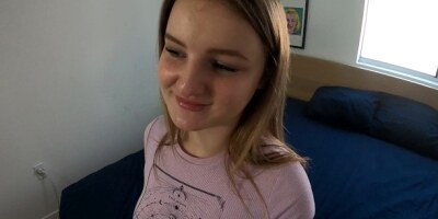 Cute Teen Gamer Loses Game Get Fucked By Daddy Eliza Eves