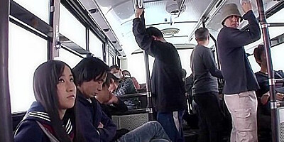 Creampied Gangbang On Public Bus - Suzu Ichinose