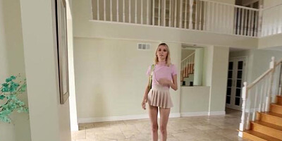 StepDaughter Maria Anjel Makes A Deal To suck Stepdaddy schlong